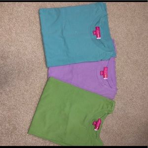 Lot of 3 Liz Lange Maternity Shirts Size M